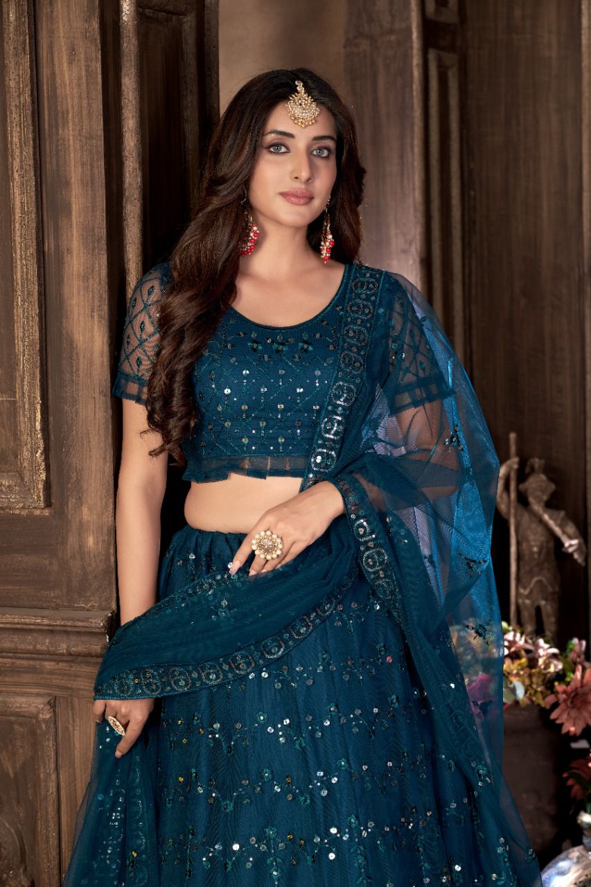 Women's Designer Party Wear Zeeya-Rang Lehenga Choli