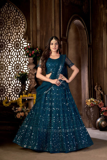 Women's Designer Party Wear Zeeya-Rang Lehenga Choli