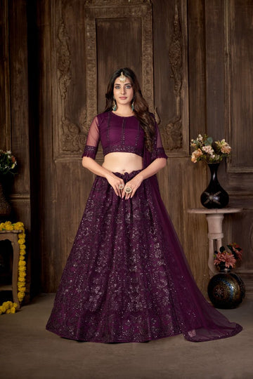 Women's Designer Party Wear Zeeya-Rang Lehenga Choli