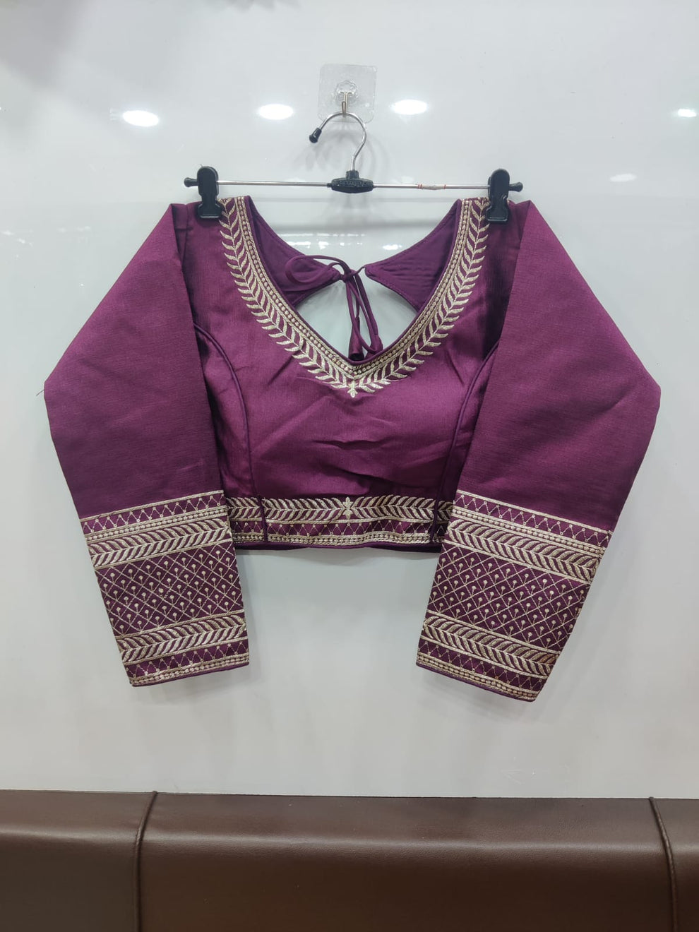 Mohini-2  Long Sleeves Bridal Blouse