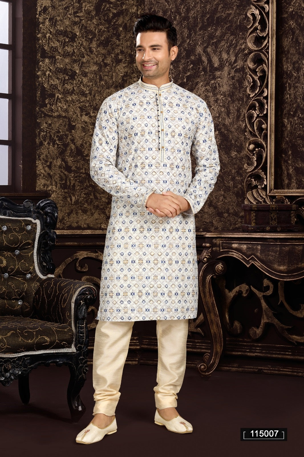 Outluk 115 Fancy Digital Print Kurta Pajama Anant Tex Exports Private Limited