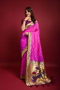 Party Wear Banarasi Soft Silk Paithani Saree Anant Tex Exports Private Limited