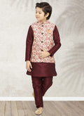 Ethnic Boys Wear Kurta Pajama With Koti Anant Tex Exports Private Limited