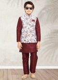 Ethnic Boys Wear Kurta Pajama With Koti Anant Tex Exports Private Limited