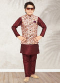 Ethnic Boys Wear Kurta Pajama With Koti Anant Tex Exports Private Limited