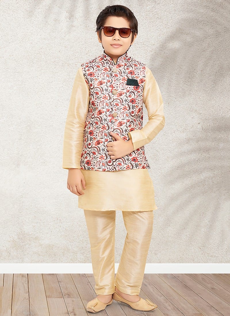 Ethnic Boys Wear Kurta Pajama With Koti Anant Tex Exports Private Limited