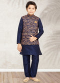 Ethnic Boys Wear Kurta Pajama With Koti Anant Tex Exports Private Limited