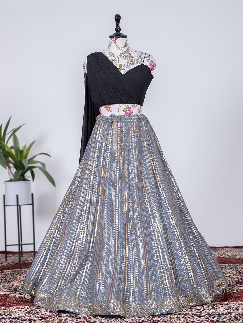 Ready To Wear Fancy Lehenga Anant Tex Exports Private Limited