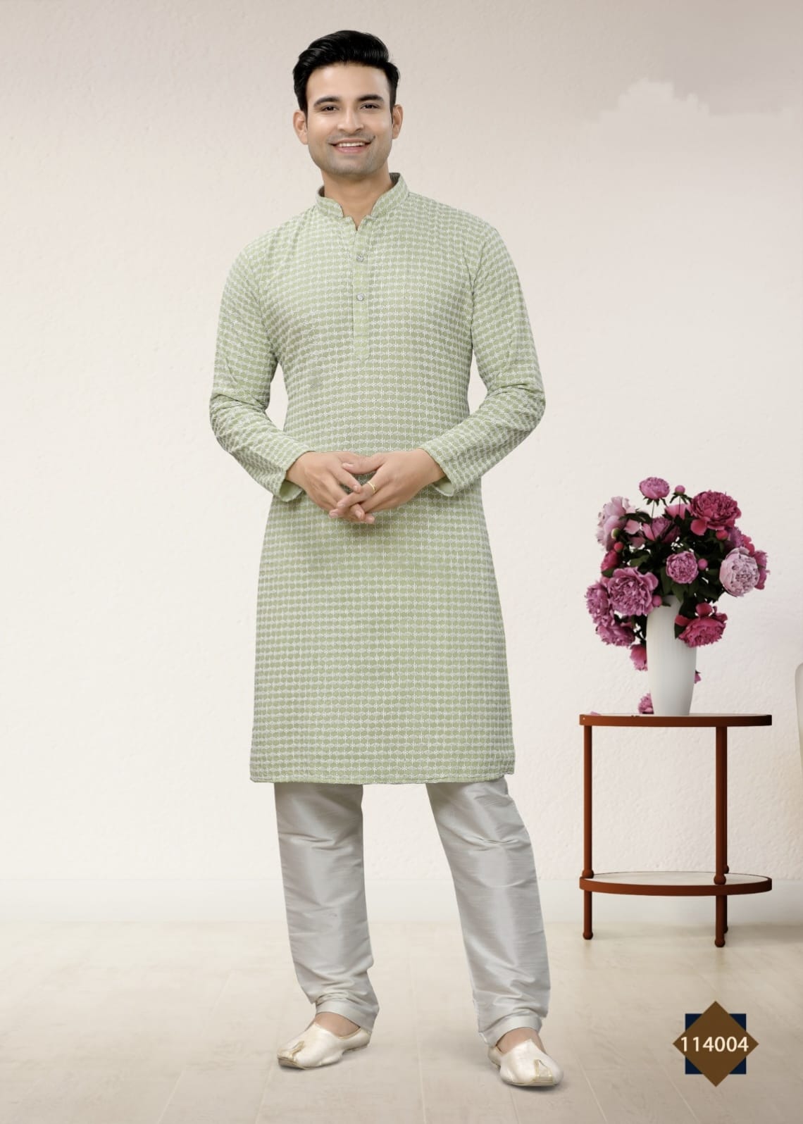 Party Wear Lucknowi Work Kurta Pajama Vol-114 Anant Tex Exports Private Limited