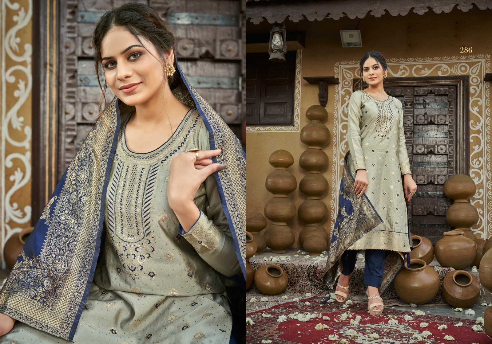 BANARAS VOL 1 DESIGNER SUIT Anant Tex Exports Private Limited