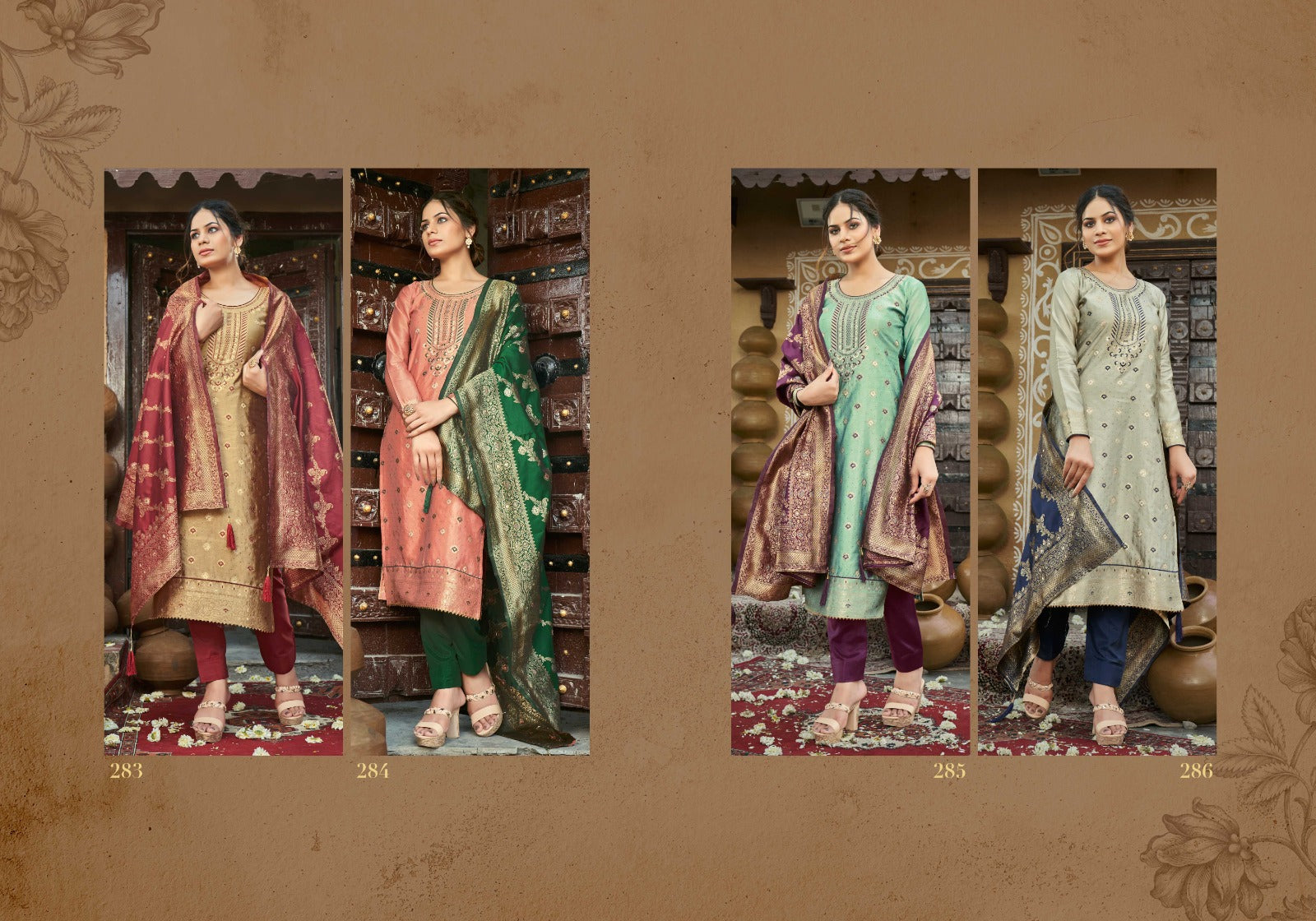 BANARAS VOL 1 DESIGNER SUIT Anant Tex Exports Private Limited