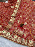 Rajasthani Bandhani Print Lehenga Anant Tex Exports Private Limited