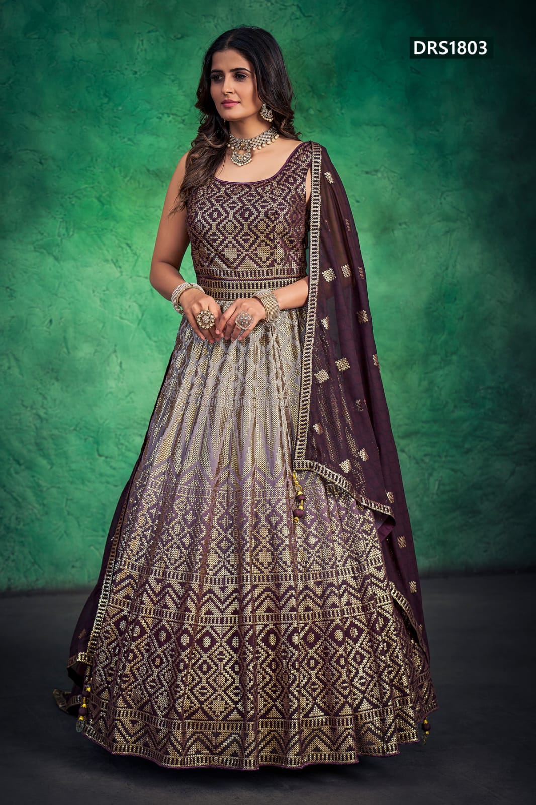 BELLA DESIGNER OCCASION WEAR LEHENGA D.NO 1803 Anant Tex Exports Private Limited