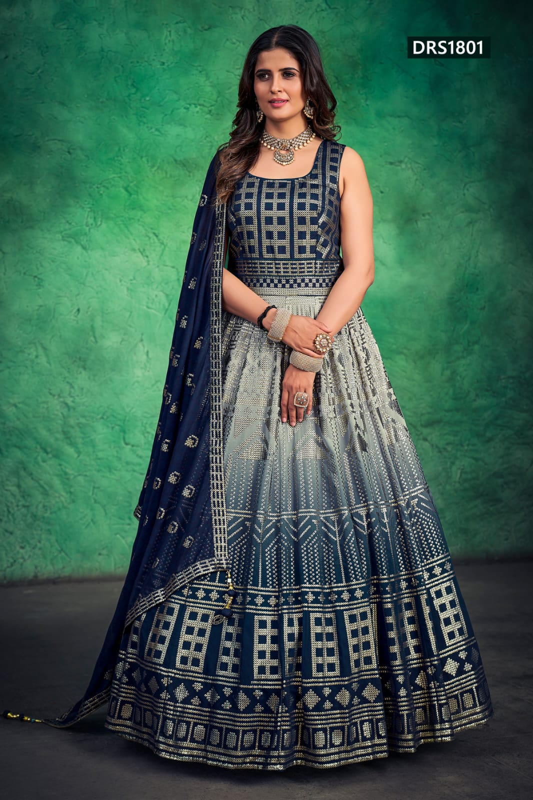 BELLA DESIGNER OCCASION WEAR LEHENGA D.NO 1801 Anant Tex Exports Private Limited