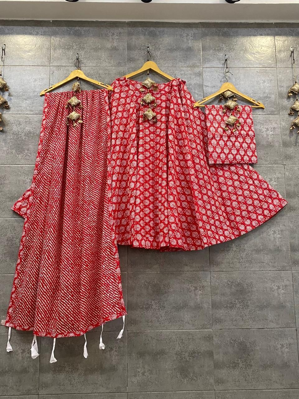 Designer Pure Cotton Print Lehenga Anant Tex Exports Private Limited