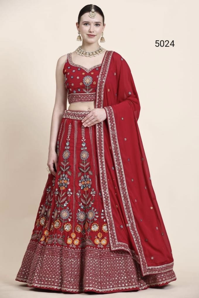 VOL 6 OCCASION WEAR LEHENGA CHOLI D.NO 5024 Anant Tex Exports Private Limited