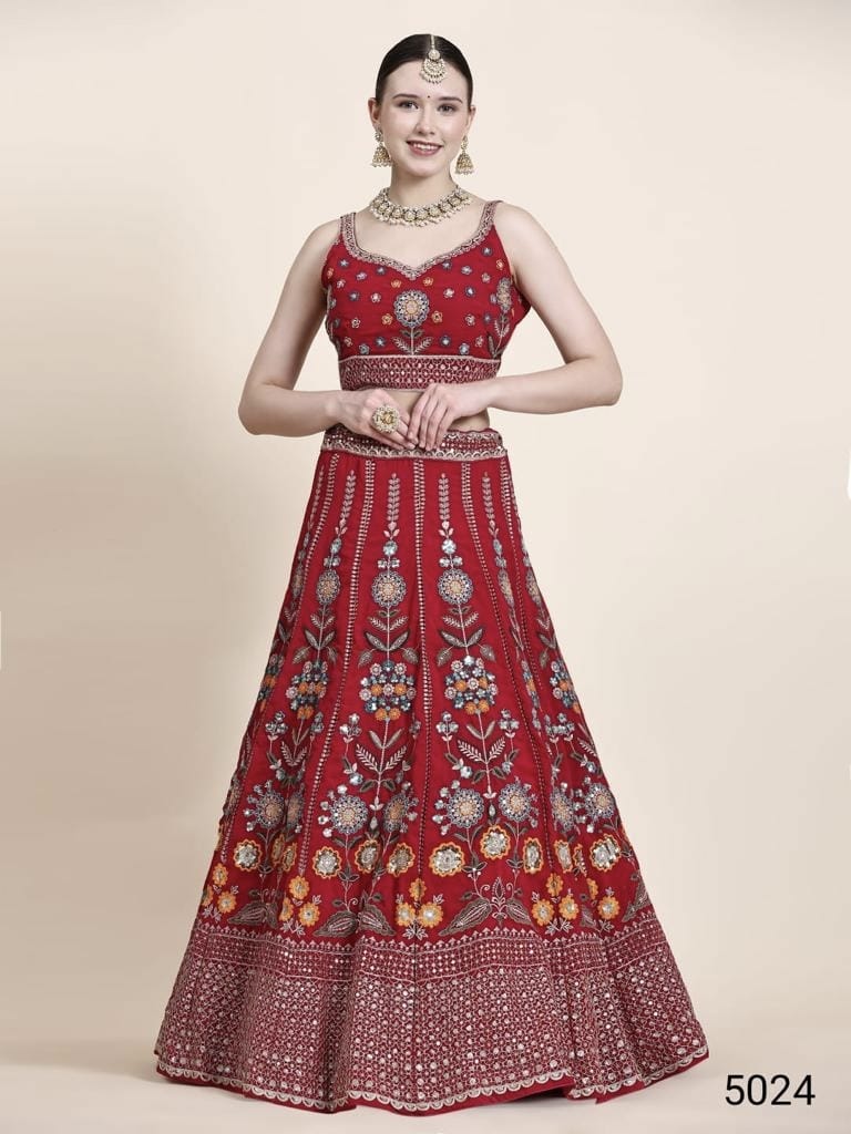 VOL 6 OCCASION WEAR LEHENGA CHOLI D.NO 5024 Anant Tex Exports Private Limited