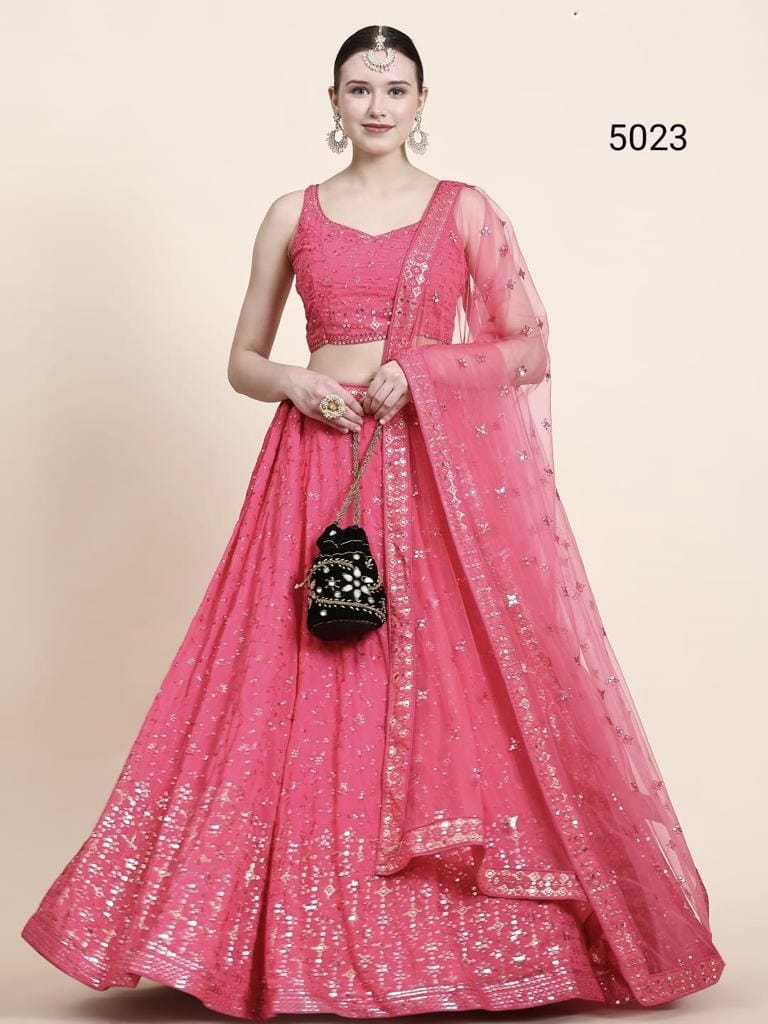 VOL 6 OCCASION WEAR LEHENGA CHOLI D.NO 5023 Anant Tex Exports Private Limited