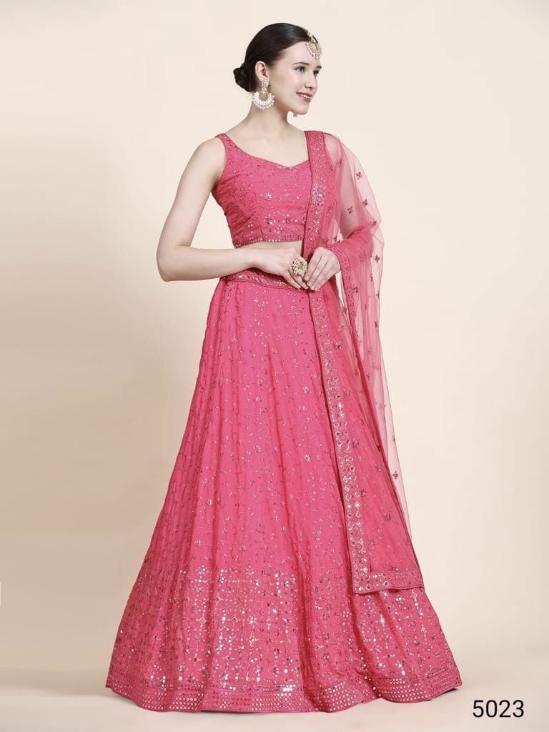 VOL 6 OCCASION WEAR LEHENGA CHOLI D.NO 5023 Anant Tex Exports Private Limited