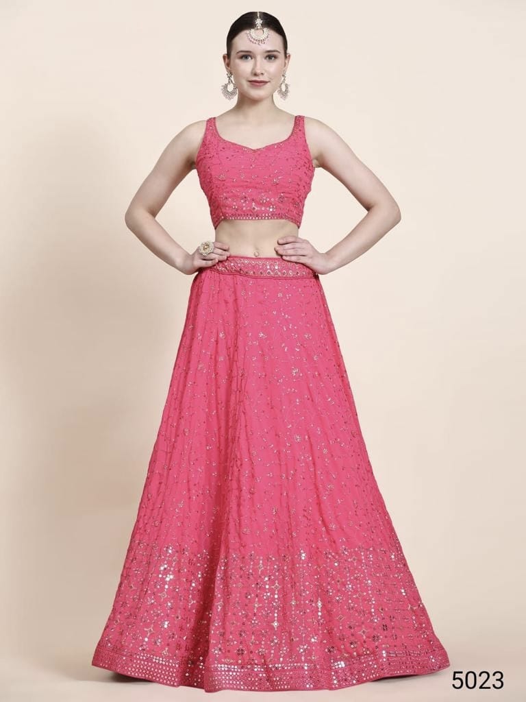 VOL 6 OCCASION WEAR LEHENGA CHOLI D.NO 5023 Anant Tex Exports Private Limited