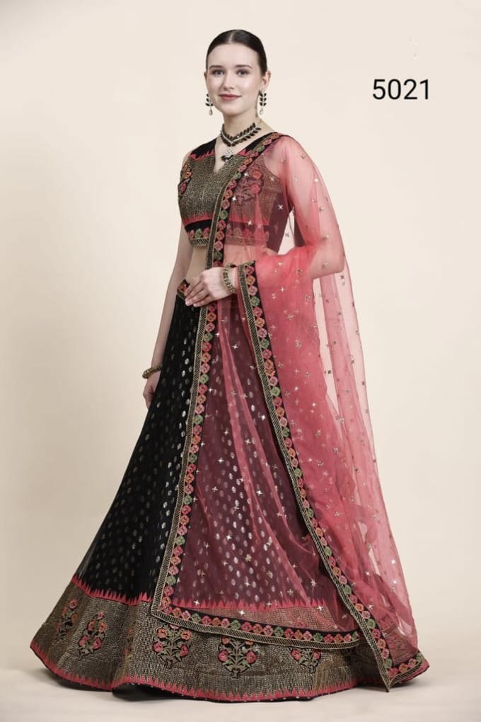 VOL 6 OCCASION WEAR LEHENGA CHOLI D.NO 5021 Anant Tex Exports Private Limited