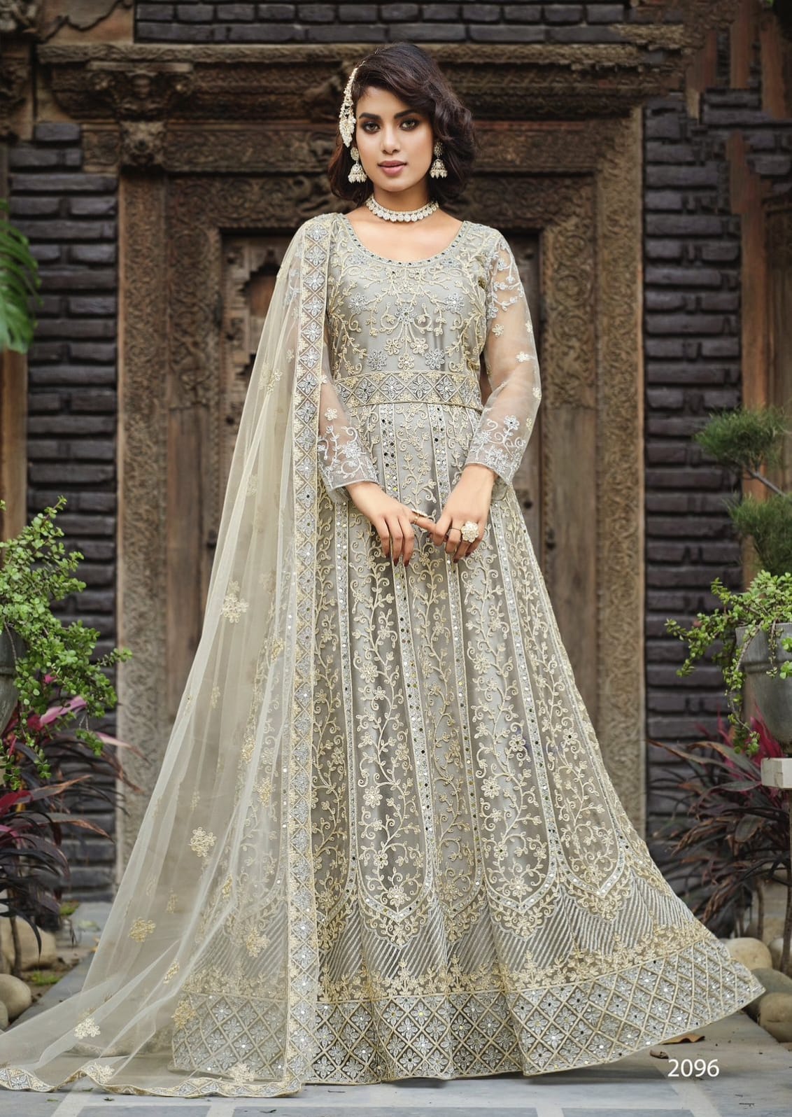 AMAIRA TRADITIONAL WEAR ANARKALI SUIT D.NO 2096 Anant Tex Exports Private Limited