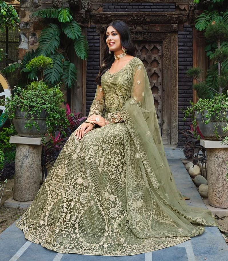 AMAIRA TRADITIONAL WEAR ANARKALI SUIT D.NO 2097 Anant Tex Exports Private Limited