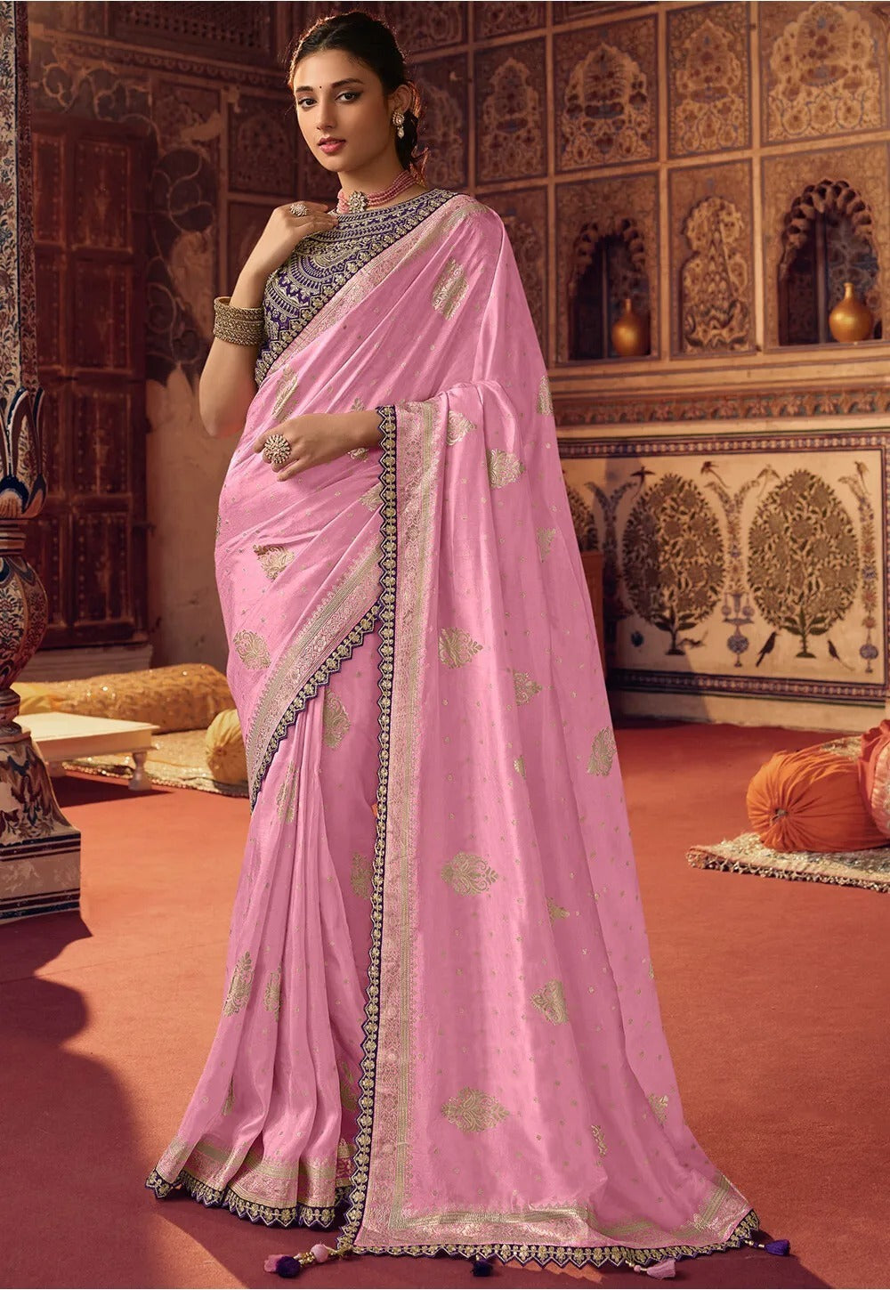 Sulakshmi Heavy Designer Occasion Wear Saree D.No 7810 - Anant Tex Exports Private Limited