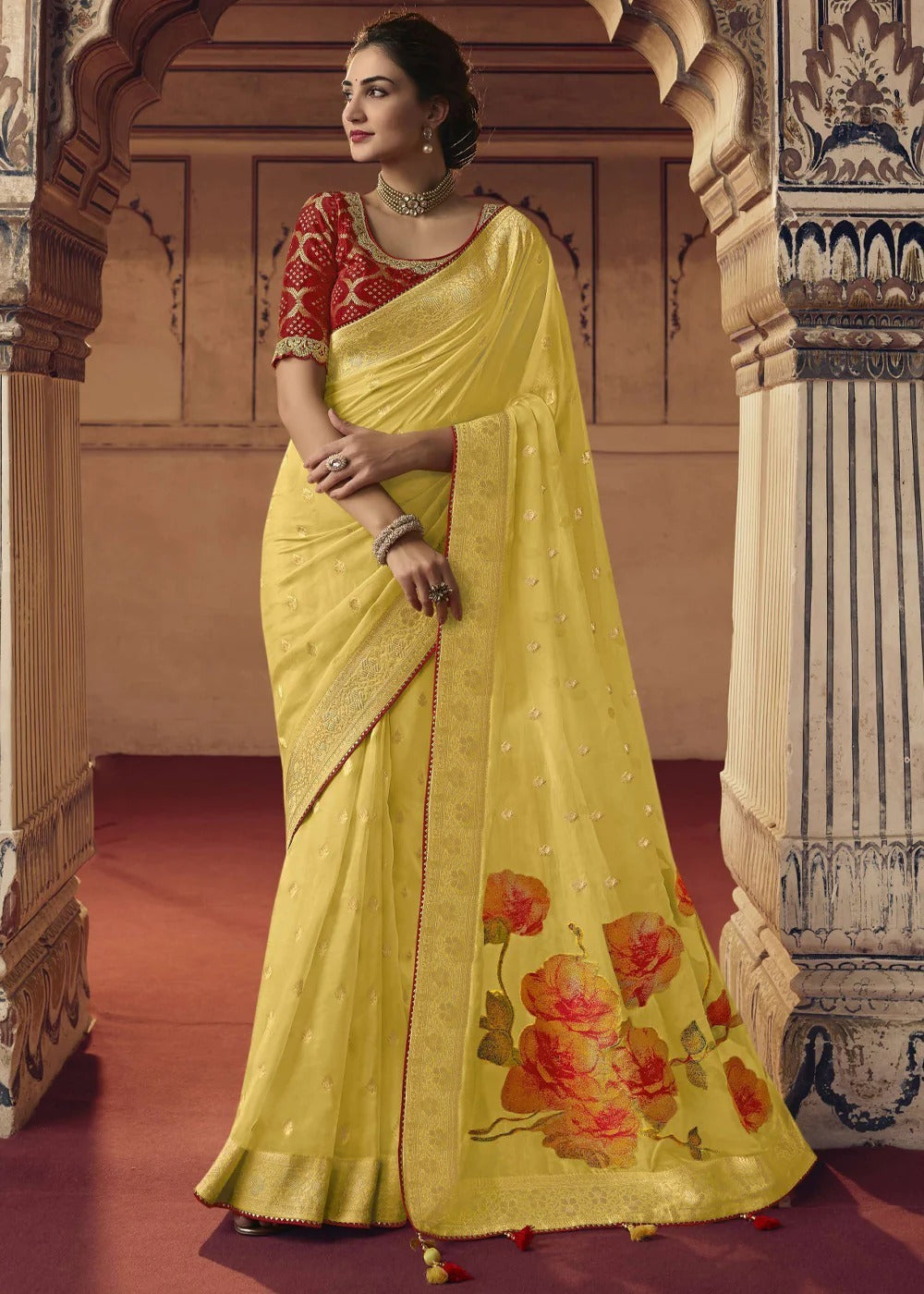 Sulakshmi Heavy Designer Occasion Wear Saree D.No 7803 - Anant Tex Exports Private Limited