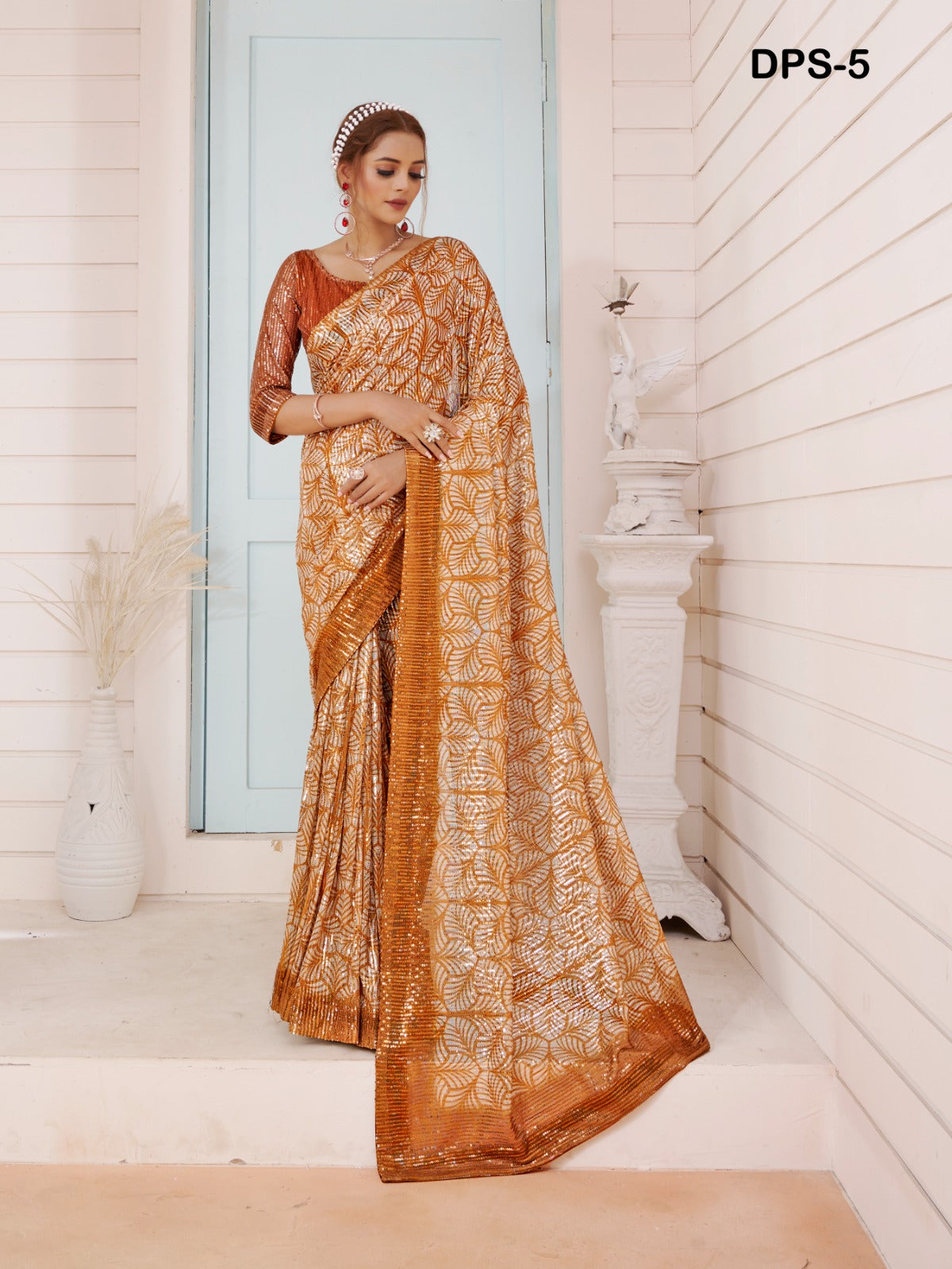 Fancy Regular Wear Saree - Anant Tex Exports Private Limited