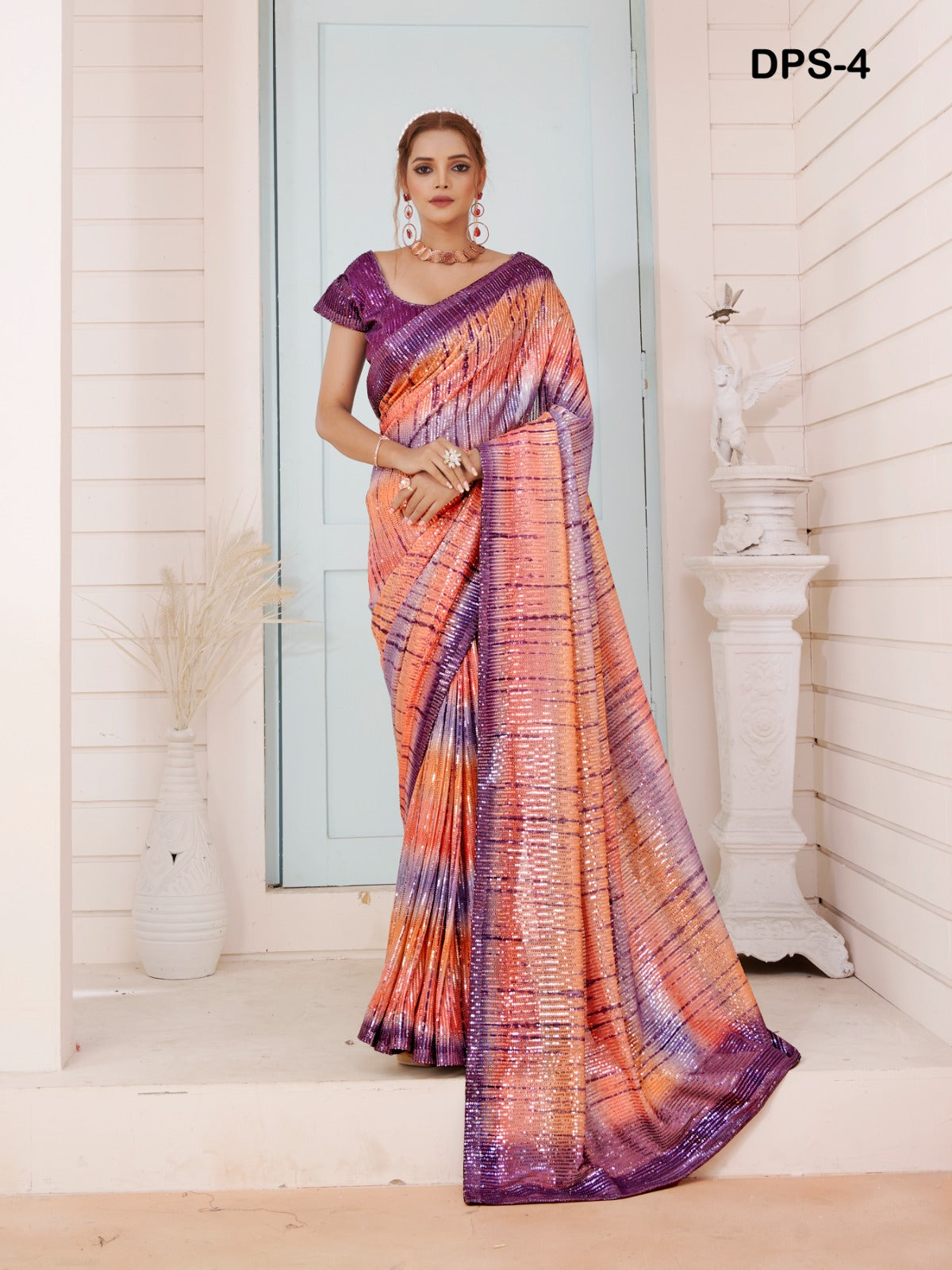 Fancy Regular Wear Saree - Anant Tex Exports Private Limited