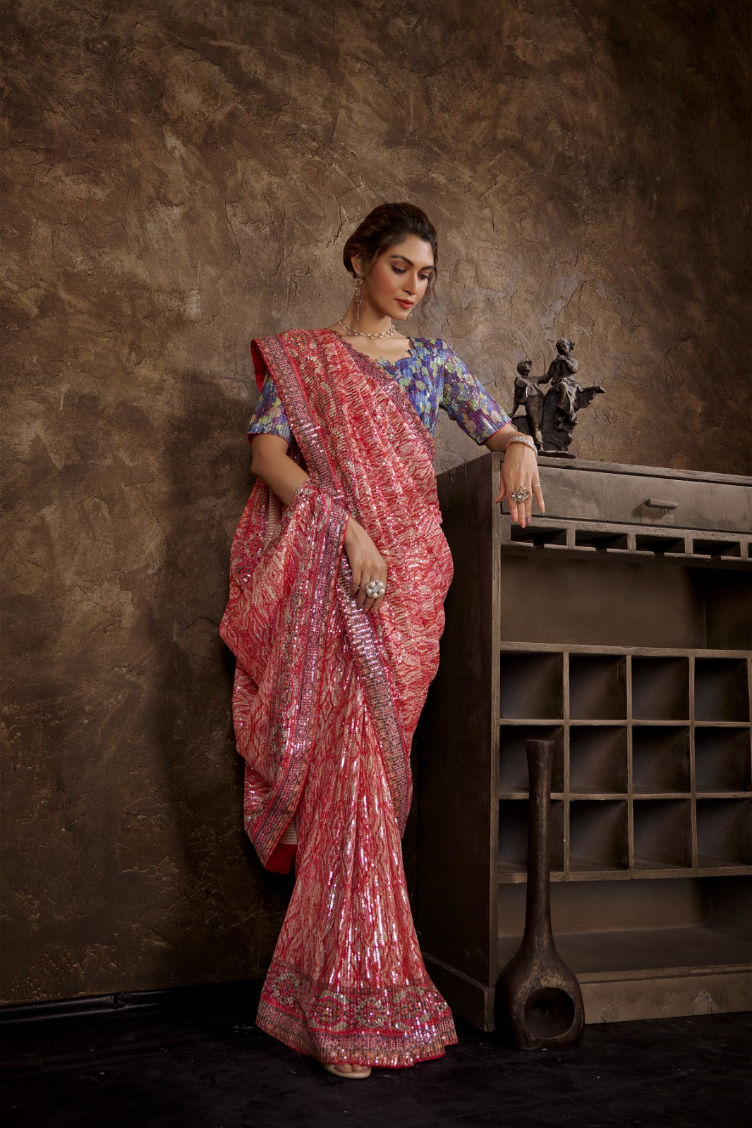 Fancy Regular Wear Saree - Anant Tex Exports Private Limited