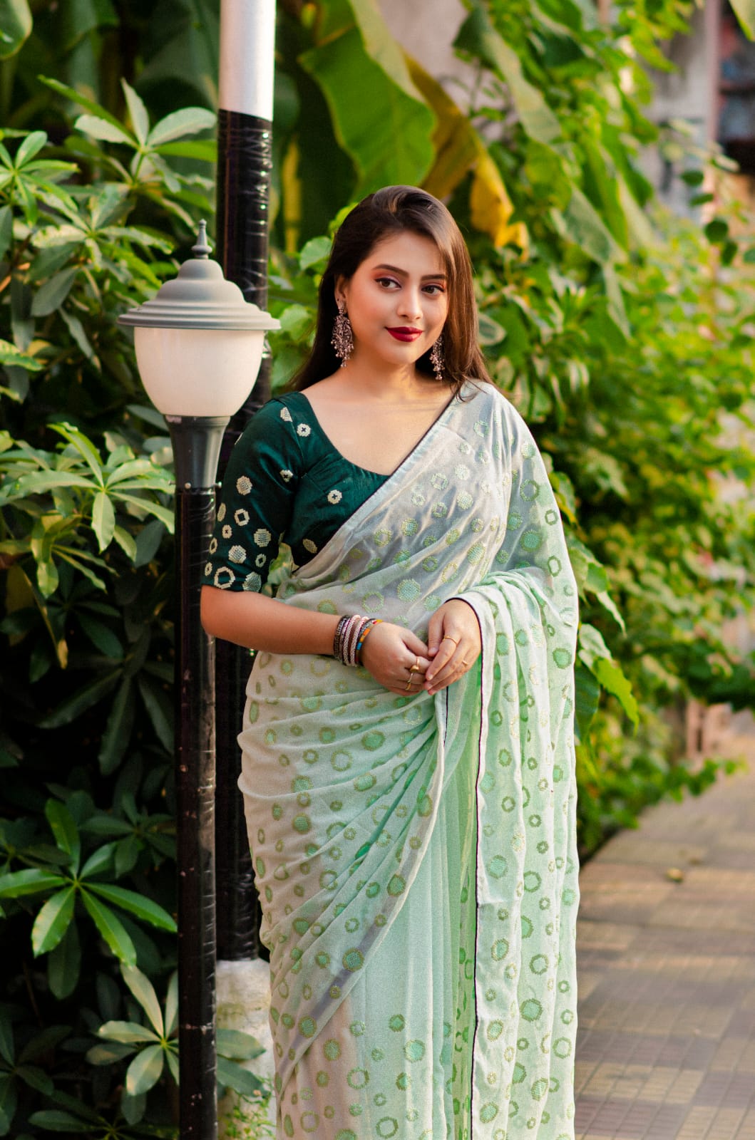 Fancy wear sale saree