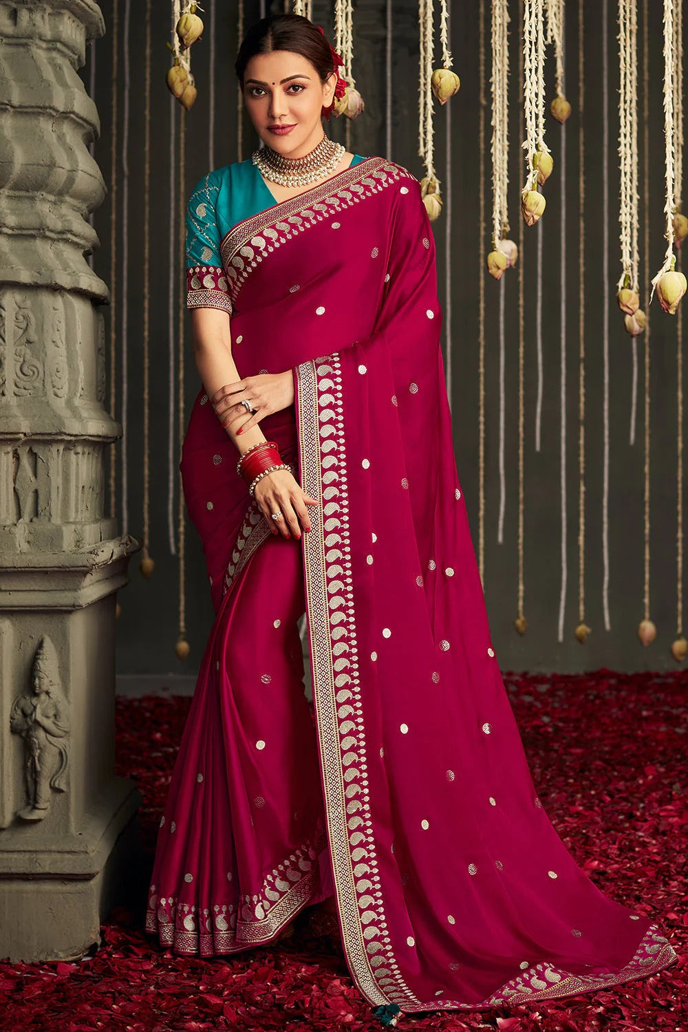 KAJAL VOL -11 FESTIVE AND TRADITIONAL WEAR SAREE D.NO 5235