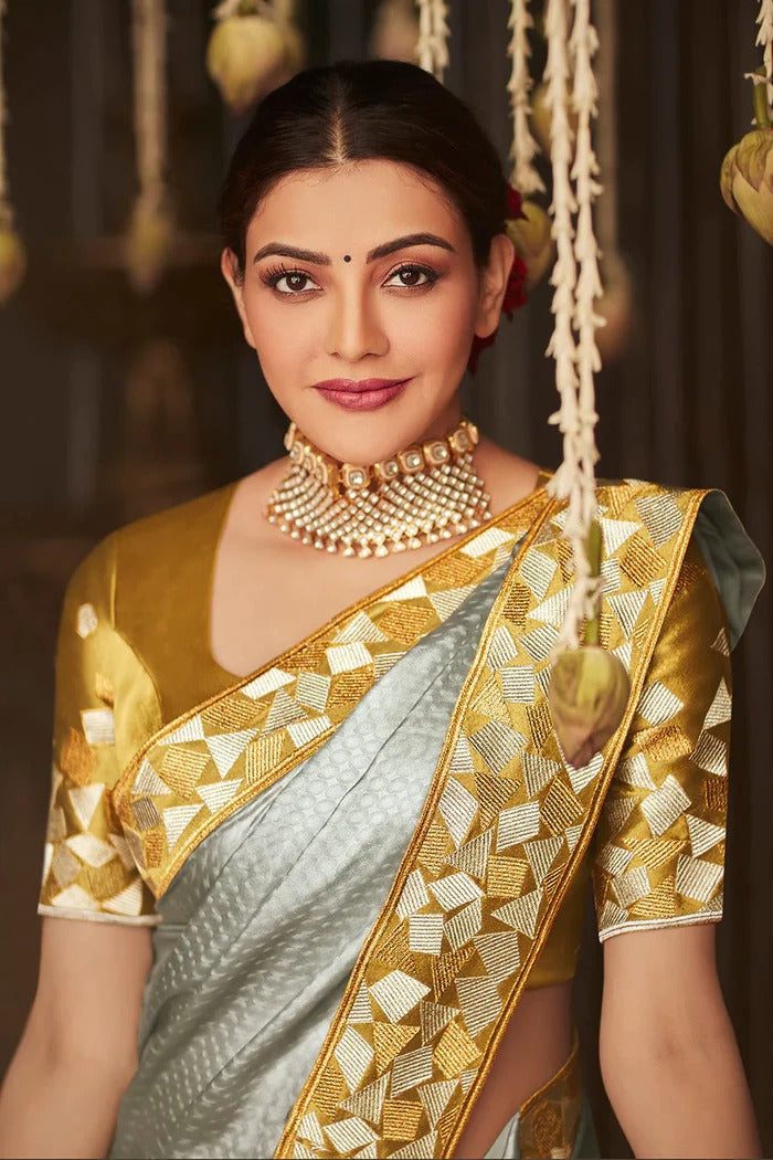 Kajal Aggarwal Proves That A Traditional Sari Can Never Go Out Of Style!