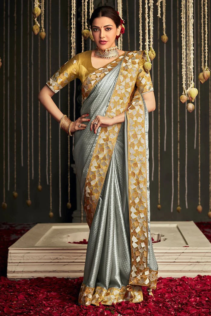 KAJAL VOL -11 FESTIVE AND TRADITIONAL WEAR SAREE D.NO 5235