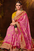 SINDHURI BANDHEJ EXCLUSIVE WEDDING SAREE D.NO 156 - Anant Tex Exports Private Limited