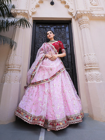 Fancy Occasion Wear Lehenga D.No 1746