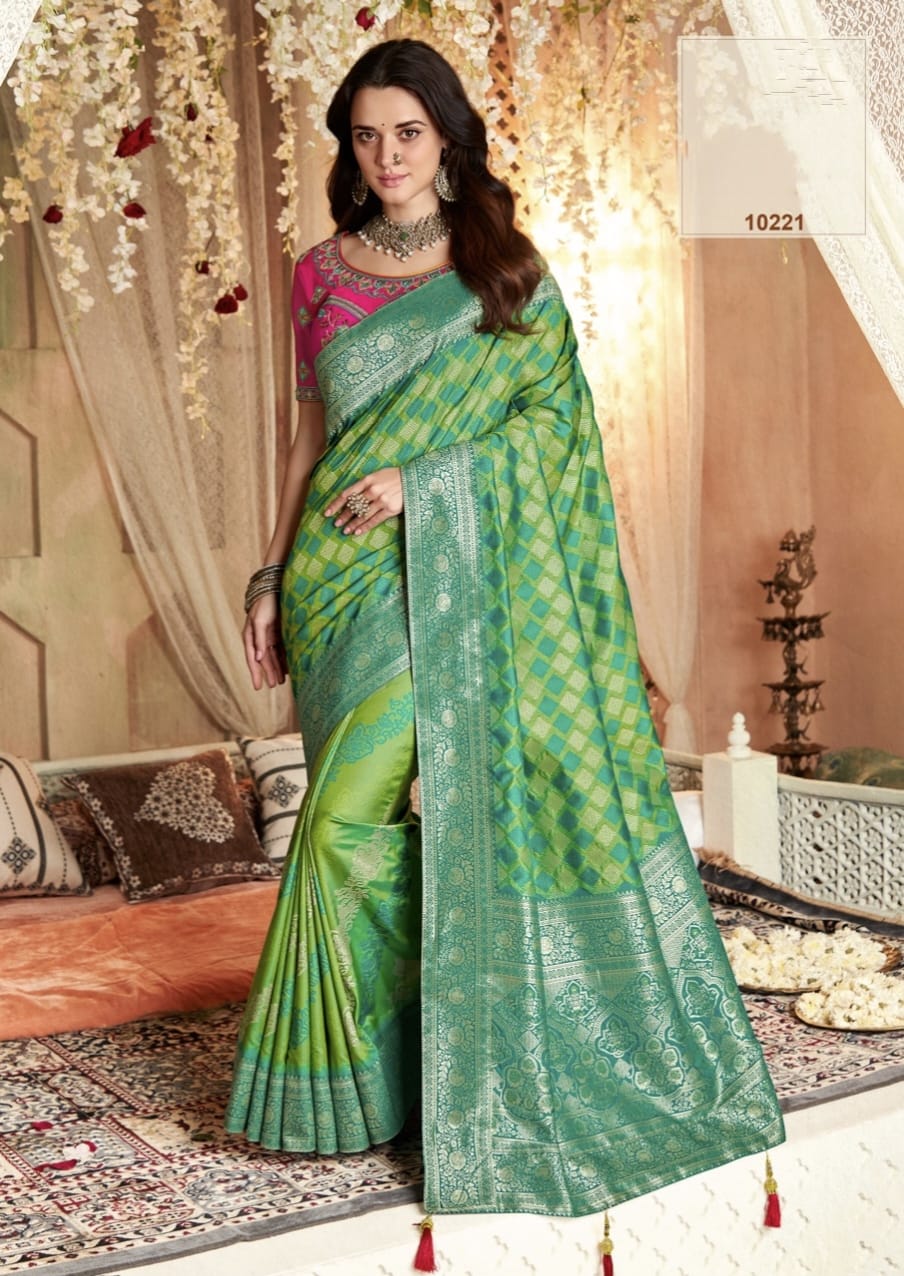 PARTY WEAR VOL -33 BANARSI SILK SAREE - Anant Tex Exports Private Limited