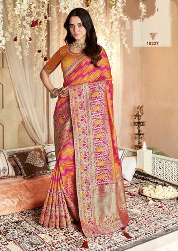 PARTY WEAR VOL -33 BANARSI SILK SAREE - Anant Tex Exports Private Limited