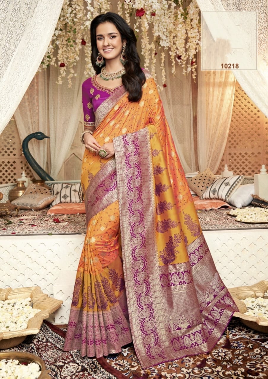 PARTY WEAR VOL -33 BANARSI SILK SAREE - Anant Tex Exports Private Limited