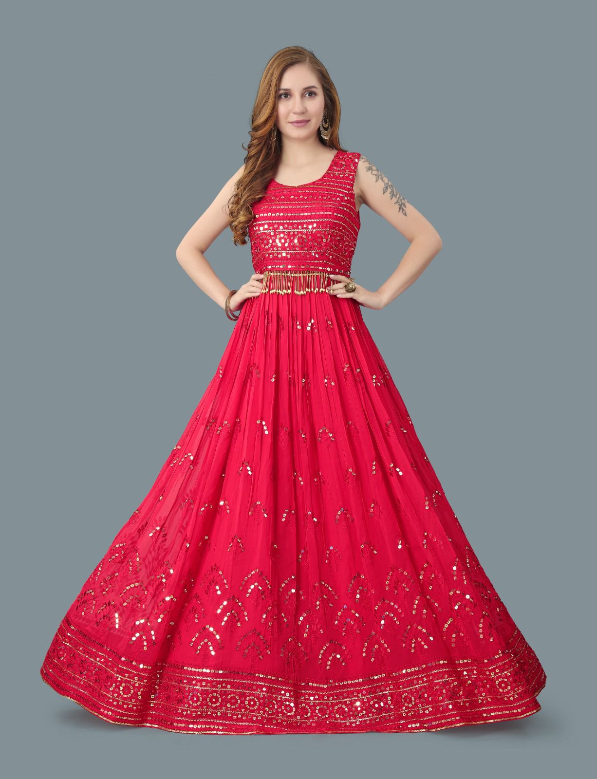 Kalpi Fancy Occasion Wear Gown D.No 9009