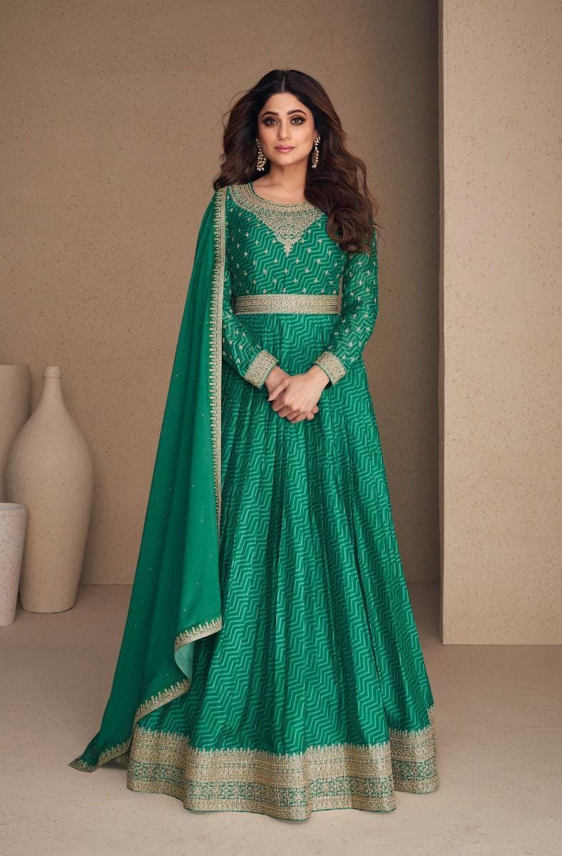 AASHIRWAD RANI SAHIBA 9592 SERIES DESIGNER SUIT