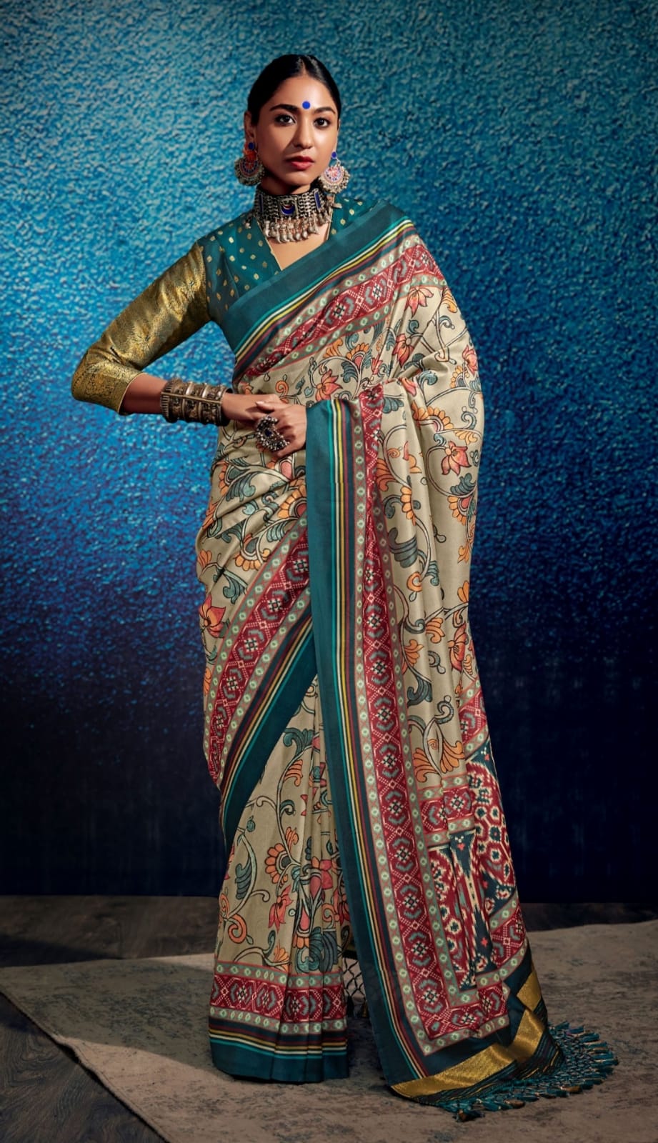 KALAM X PATOLA FANCY SOFT SILK SAREE