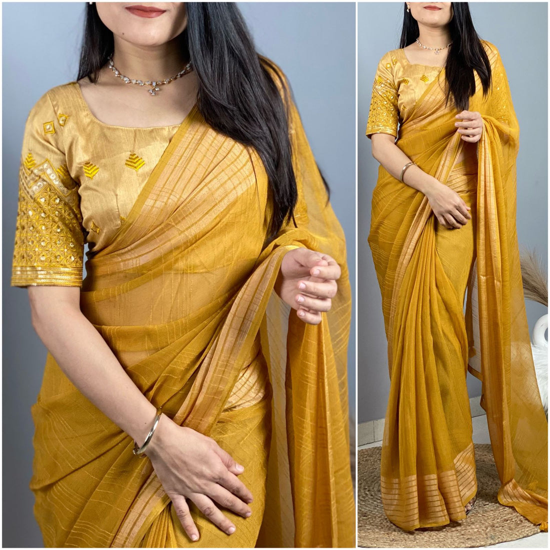 Party Wear Beautiful Georgette Saree