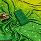 Party Wear Moss Silk Padding Saree