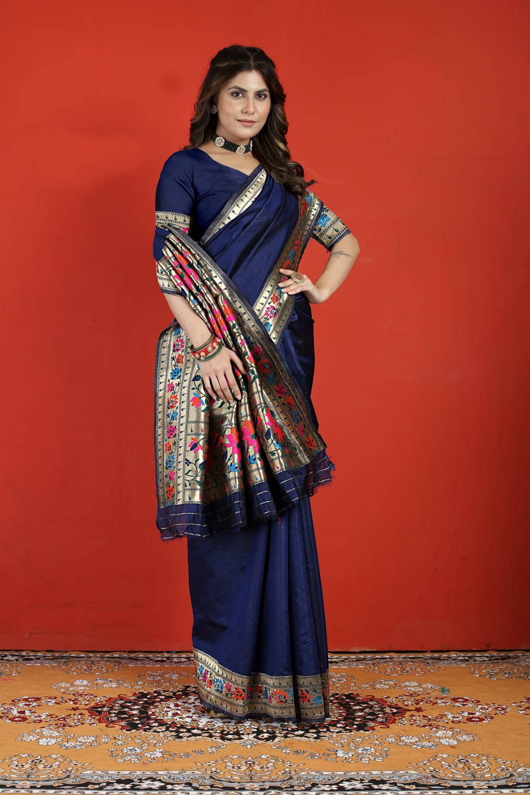 Fancy Occasion Wear Paithani Soft Silk Saree
