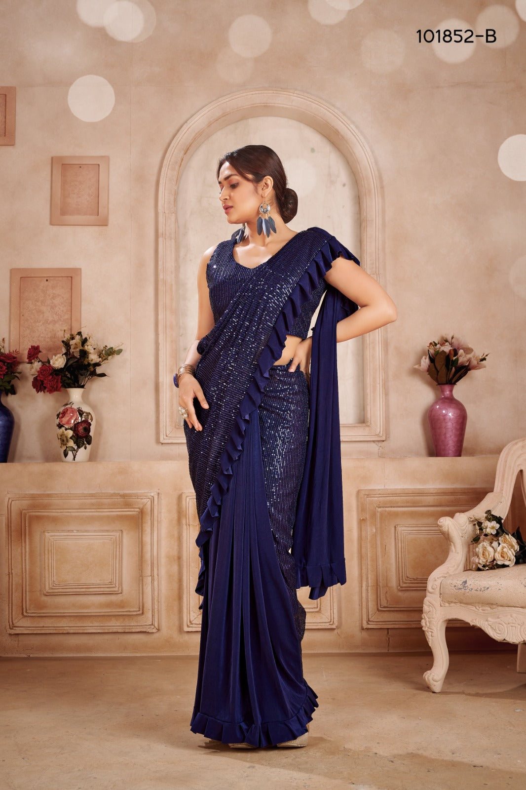 READY TO WEAR SAREE D.NO 101852-B