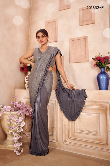 READY TO WEAR SAREE D.NO 101852-F