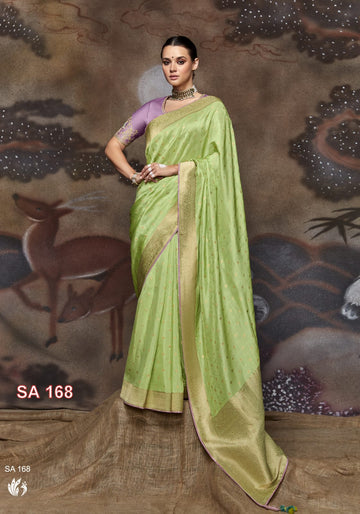 Morni Wedding Wear Saree D.No SA-168